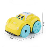 Children Bath Water Playing Toys ABS Clockwork Car Cartoon Vehicle Baby Bath Toy Kids Gift Amphibious Cars Bathroom Floating Toy