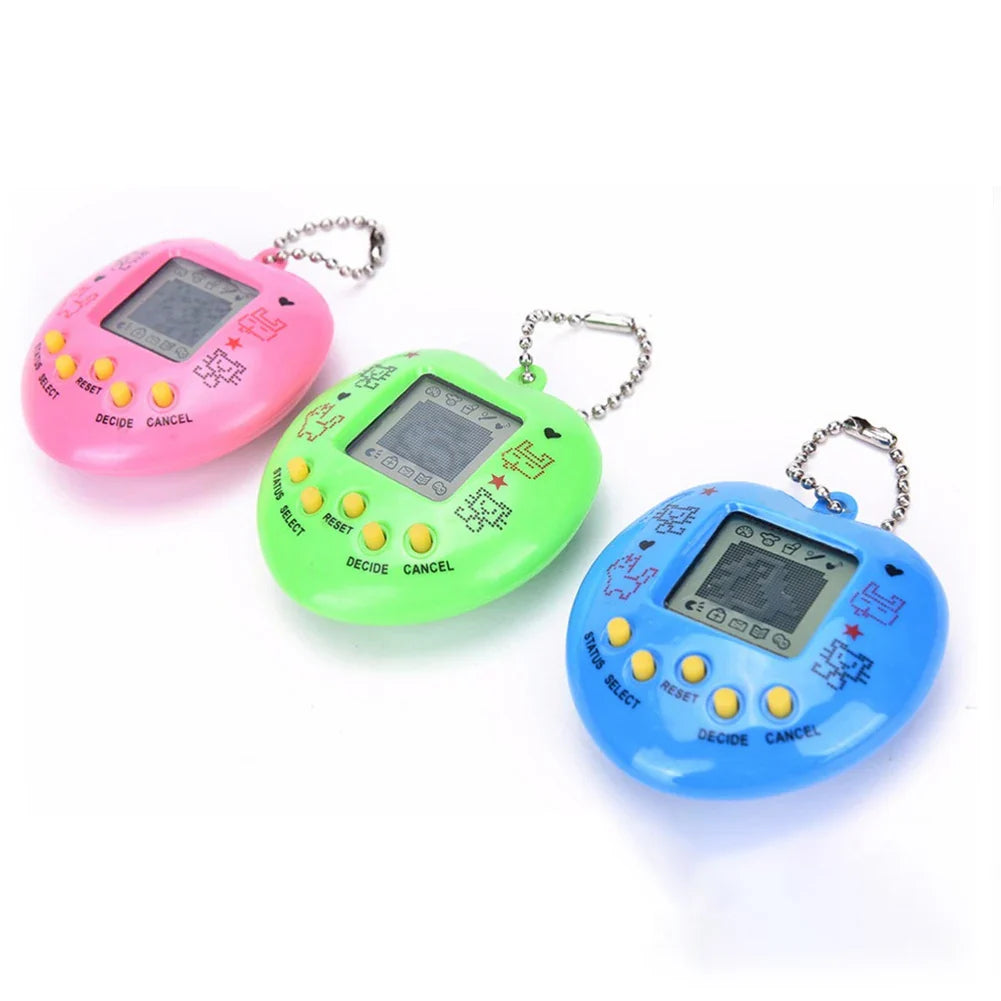 Tamagotchies Electronic Pets Toys 90S Nostalgic 49 Pets in One Virtual Cyber Pet Toy Funny Tamagochi Game Console Keyring Gift