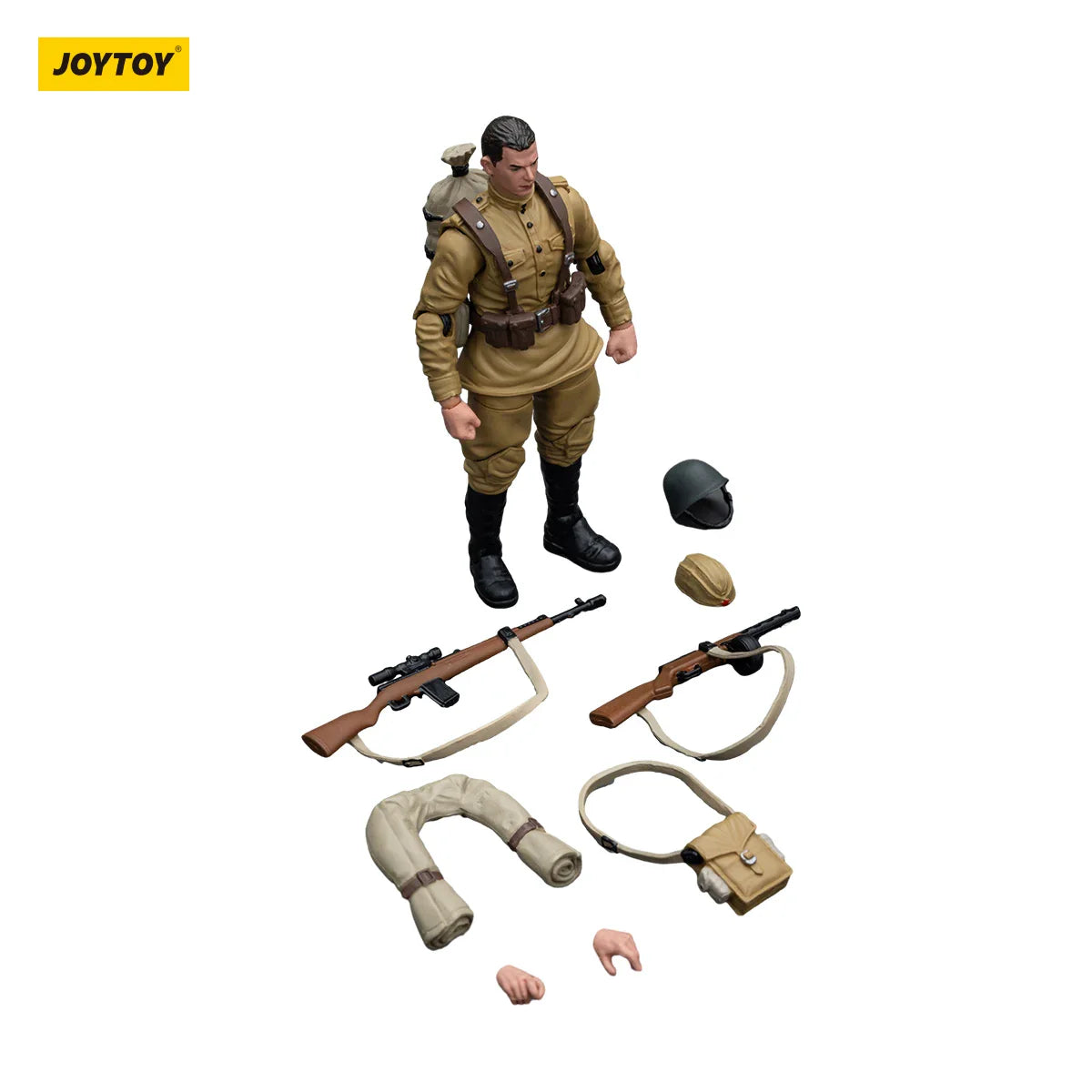 [IN-STOCK] JOYTOY 1/18 Action Figure WWII Wehrmacht Soviet Infantry United States Army Military Model Free Shipping