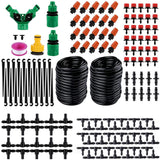 149pcs Mist Cooling Automatic Irrigation System Automatic Irrigation Equipment Set For Gardening Lawn