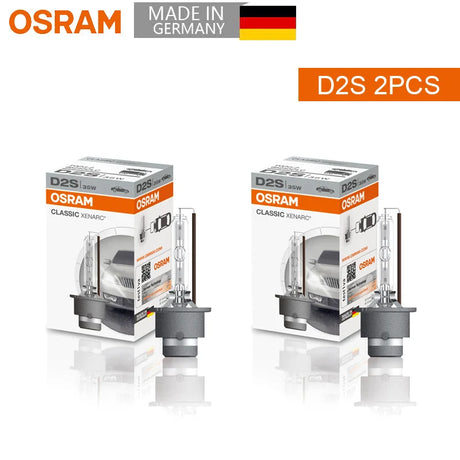 2pcs OSRAM D1S D2S D3S D4S 66140 66240 66340 66440 CLC Xenon HID CLASSIC Original Car Xenon Headlight 4200K Standard White Light