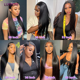 Peruvian Bone Straight Hair Bundles Deal Natural Straight Human Hair Bundle 8-40 Inch Raw Human Hair Extensions For Black Women