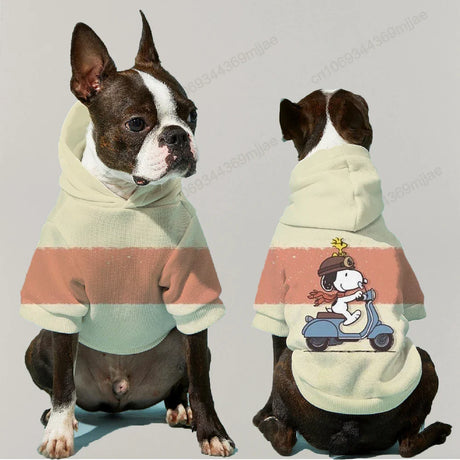 Disney  Hooded Sweater French Bull Dog Clothes for Small Dogs Apparel Pet Clothing Apparels Pug Dogs' Clothing 2023 Costume Suit