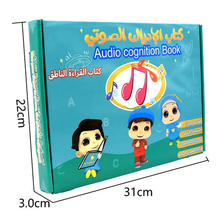 Arabic English Language Reading Book Learning E-book for Children Interactive Voice Reading Early Educational Study Toys Gifts