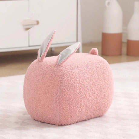 Modern Creative Cute Rabbit Small Stool Entrance Changing Shoes Children‘s Chair Toys Sofa Footrest Home Furniture Decoration