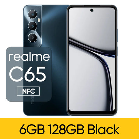 Russian Version realme C65 Smartphone Helio G85 Octa-Core 50MP AI Camera 6.67" 90Hz 45W SUPERVOOC Charge 5000mAh Battery NFC