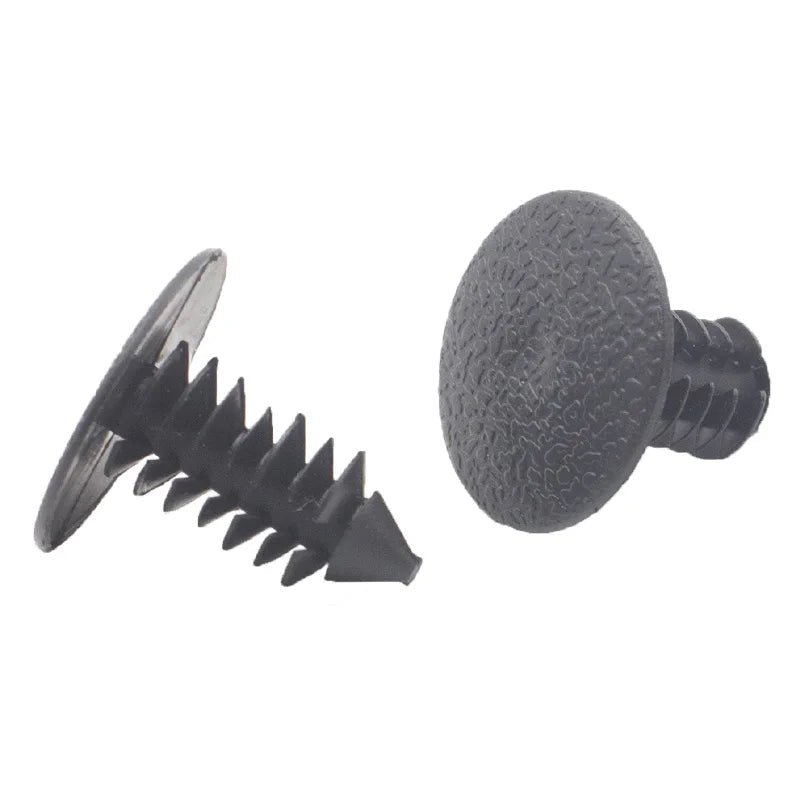 50pcs 8mm 9mm Clips Plastic Rivets for Buick Ford Chevy Auto Fasteners Car Trunk Roof Insulation Door Trim Panel Retainer