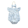 Newborn Baby Girls Rompers Ruffle Cotton Baby Girl Clothes Spring Summer Print Jumpsuits 2pc Outfits Sunsuit Baby Clothing