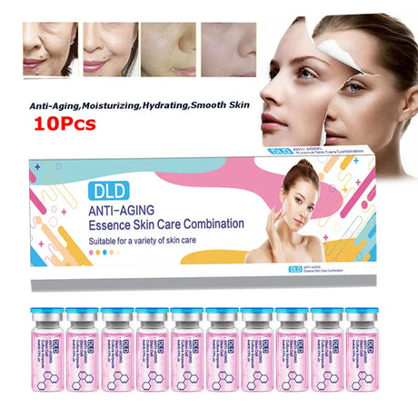 Anti Aging Dermaroller Pen Face Serum MTS Therapy Hyaluronic Acid Serum Vitamin C Whitening Skin Care Ampoule Essence