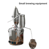 20L Water Alcohol Distiller Small Home Brewing Wine Making Barware Machine DIY Distillation Equipment