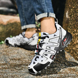 New Outdoor Waterproof Hiking Shoes Men's Hiking Shoes Unisex Breathable Non Slip Super Light Camping Comfortable Casual Shoes