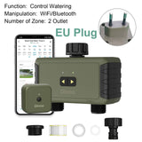 Diivoo 1/2/3 Zone Garden Watering Timer Wifi Automatic Drip Irrigation Controller Water Valve Garden Automatic Watering System