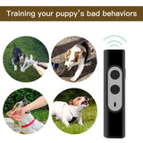 Handheld Bark Deterrent Anti-Barking Tool Ultrasonic Pet Repeller Dog Training Device