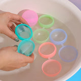 10 Pcs Reusable Water Balloons for Kids Adults Outdoor Activities, Kids Pool Beach Bath Toys Water Bomb for Summer Games