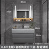 Slim Storage Vanity Bathroom Cabinets Storage Smart Vanity Bathroom Cabinets Mirror Corner Armadietto Hotel Furniture YX50BC