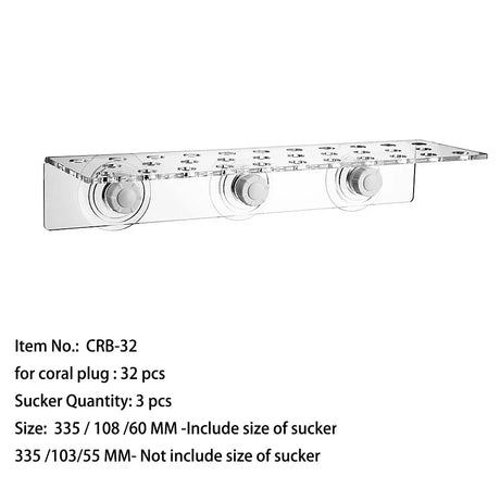 SPS Coral Frag Plug Stand Rack Acrylic Aquarium Reef for Being Placed Into Marine Sources Fish Tank Decoration Accessories