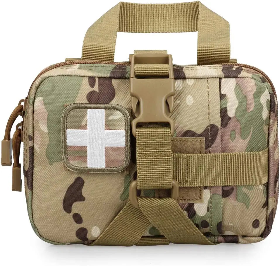 Upgrade Tactical EMT Pouch Rip Away Molle Medical kit IFAK Tear-Away First Aid Kit Travel Outdoor Hiking mergency Survival Bag