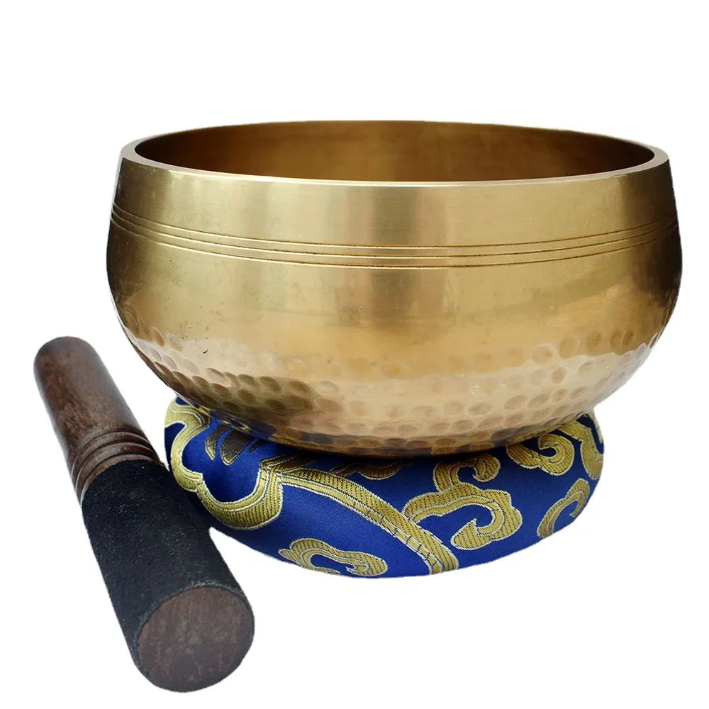 Nepal Handmade Singing Bowl Buddha Sound Yoga Meditation Chanting Music therapy Tibetan Bowl