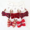 10Pcs/Lot  Children's Cute Headwear Hair Accessories Baby's Basic Bow Tie Band Set Small Scrunchie Kids Elastic Hair Ties