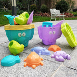 Children's Beach Toys Baby Beach Digging Sand Playing Sand Tools Playing Water Bucket Shovel Set Eco-friendly Tools