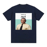 Breaking Bad Memes Plus Size T-shirt Women Funny Gustavo Fring Meme This Is Jay Z Graphic T-shirts Men Women Cotton Tops