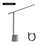 Baseus LED Desk Lamp Eye Protect Study Dimmable Office Light Foldable Table Lamp Smart Adaptive Brightness Bedside Lamp For Read