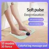 Pulse Massage Pad Rechargeable Portable Foot Massager Intelligent Massager Foot Cushion Leg Beauty Instrument