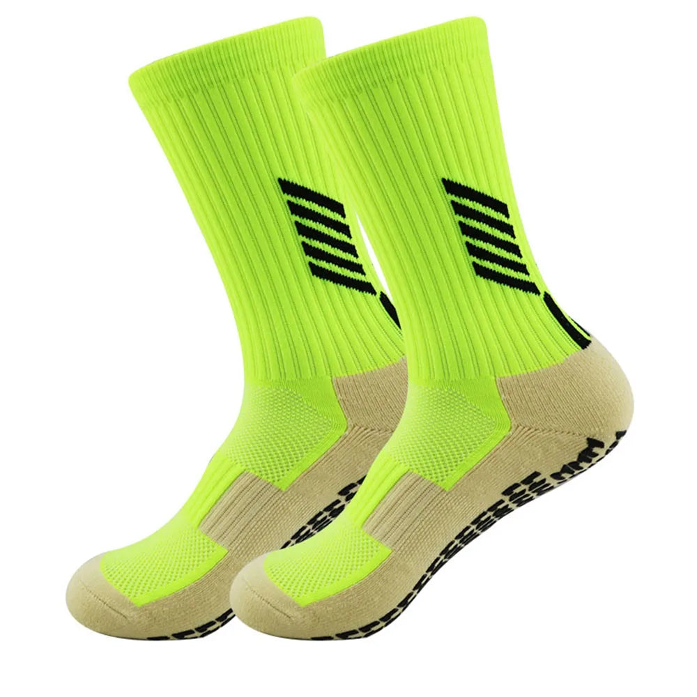 New football socks Cotton square silicone suction grip non-slip football sports men's and women's sports socks tennis socks