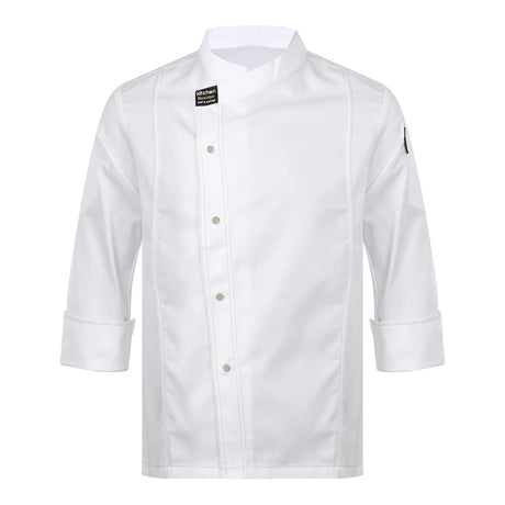 Unisex Chef Jacket Short Sleeve Restaurant Waiter Uniform Kitchen Cook Chef Shirt with Pocket Canteen Cake Shop Cafe Costumes