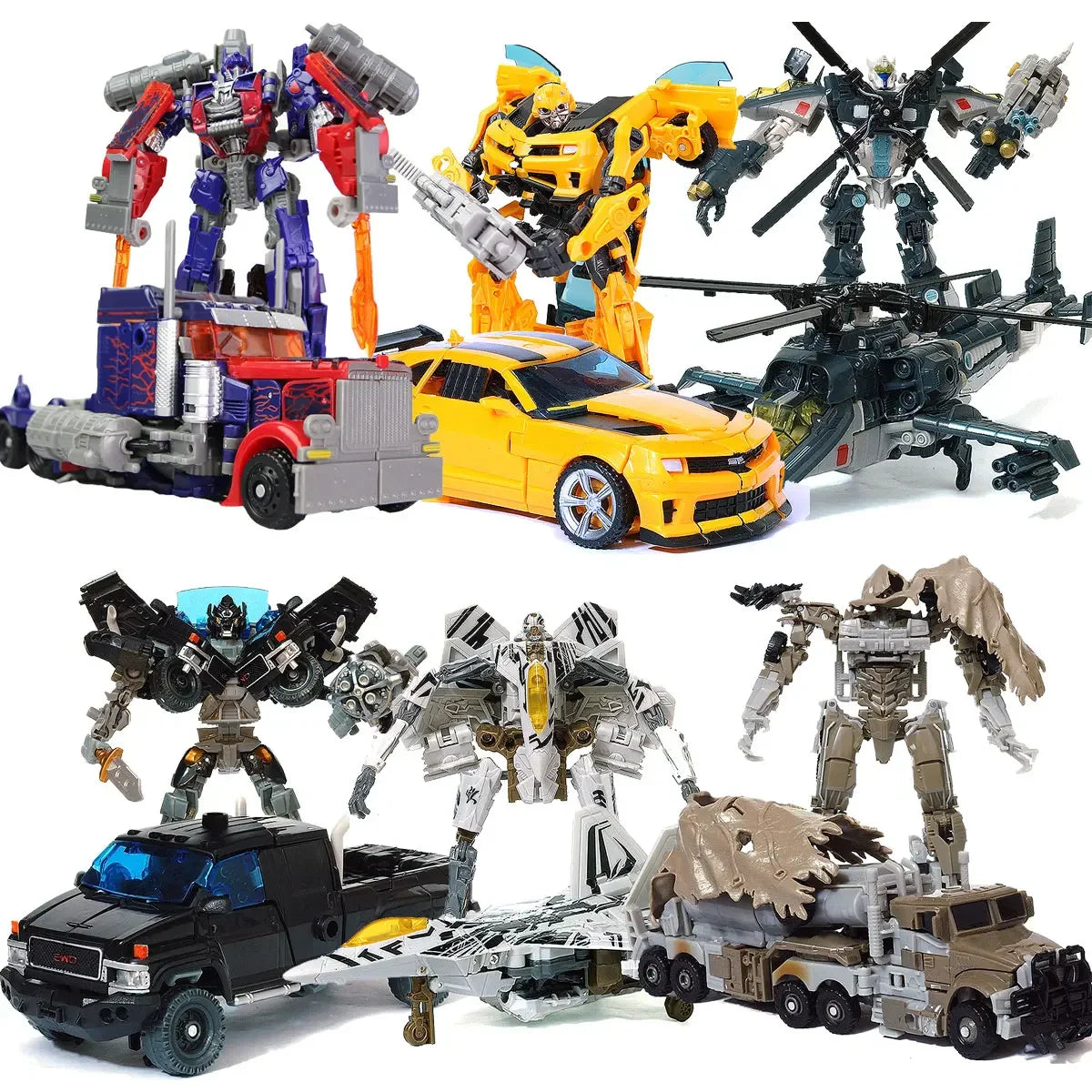 H604 Deformation Robot Car Toy Boy Anime Model Transformation 18CM Classic Brand Action Figures Best Gift For Kids NO BOX