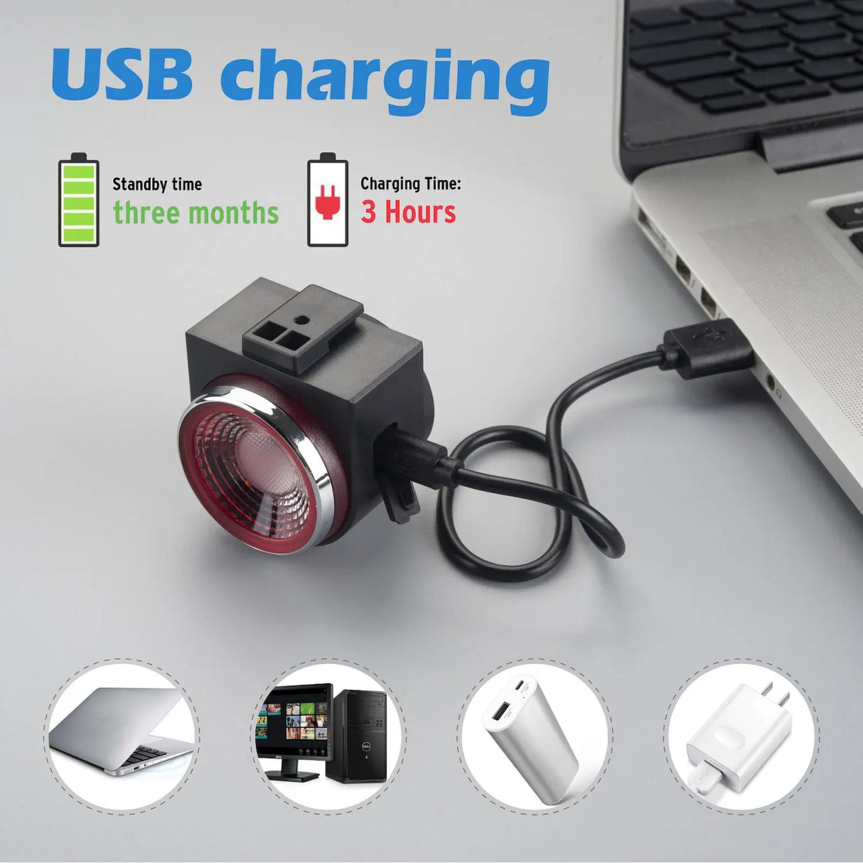 Bicycle Rear Lamp Braking Light Burglary Alarm Remote Call Wireless Control USB Charge LED Lantern Bike Finder Horn A8 Pro