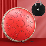 Hluru 15 Notes Glucophone Steel Tongue Drum 13 14 Inch 15 Notes Ethereal Drum Yoga Meditation Percussion Musical Instruments