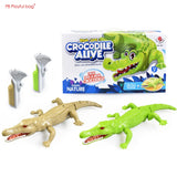 Simulation Infrared Remote Control Crocodile Electronic Animal Toys Entertainment RC Crocodile Child Gifts AC180