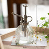 Glass Embossed Air Pressure Gardening Small Watering Can Disinfection Watering Bottle Household Glass Spray Bottle