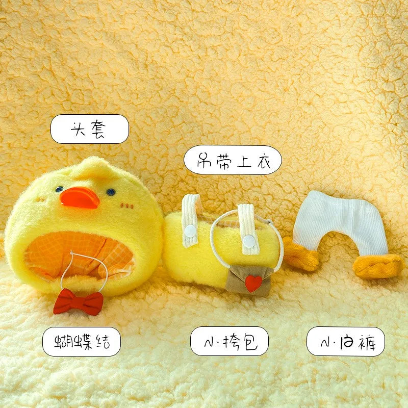 Doll Clothes for 20cm Idol Doll Outfit Accessories Green Dinosaur One-Piece Suit for Super Star Dolls Toys Collection Gift