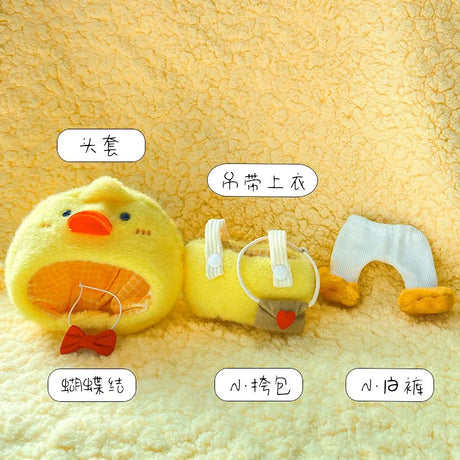 Doll Clothes for 20cm Idol Doll Outfit Accessories Green Dinosaur One-Piece Suit for Super Star Dolls Toys Collection Gift