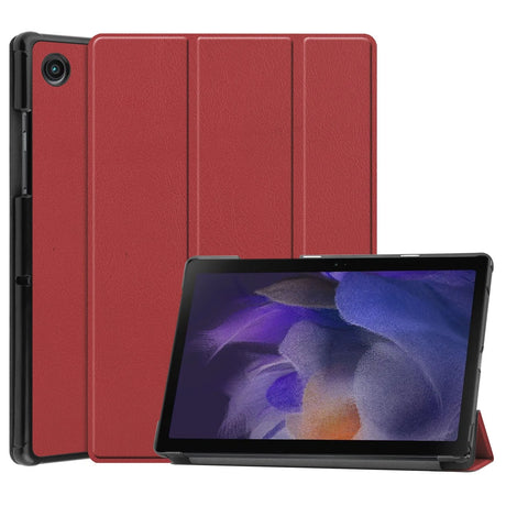 For Samsung- Galaxy Tab A8 10.5 Inch 2022 X205/200 Leather Case Tri-fold Slim Case Auto On/off Laptop Accessories Dropshiping