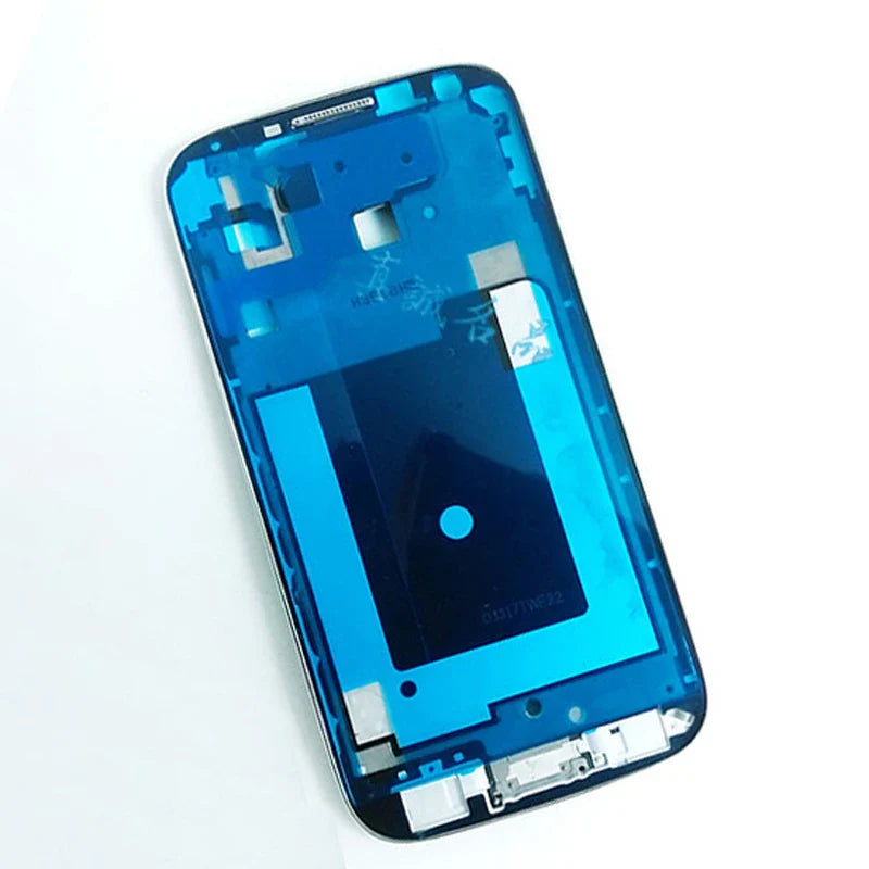 For Samsung Galaxy S4 I9500 Original Mobile Phone Bezel LCD Plate Housing Front Middle Frame With Home Button Key