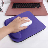 1 PCS Ergonomic Mouse Pad Comfortable Non-slip Gel Wrist Support Simple Solid Color Wristband Mouse Mat