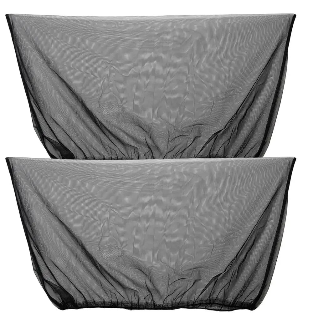 2Pcs Car Sunshade Curtains Side Window Shades Car Curtains Protection Repellent Mosquito Mesh Net Sunshade UV Sun Visor