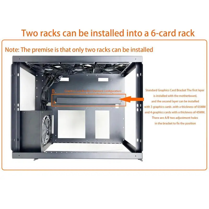 PC Case Compact Computer Housing CaseCase Mini Tower Computer CasePC Case DIY Desktop Chassis