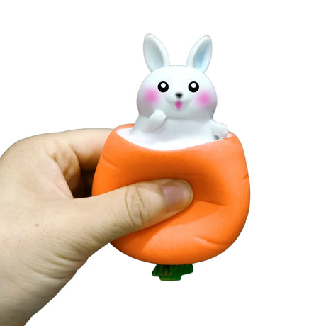 Funny Pumpkin Squirrel Astronaut  Block Squeeze Anti-stress Toy Hide and Seek Figures Stress Relief Fidget Toys For Kids Adult