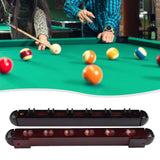 6pcs Billiard Cue Holder Wall Hanging Fishing Rod Holders Stick Holder Clips For Snooker Billiard Game Sport Accessories