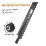 5G 4G LTE 3G GSM Router Aerial 600~6000Mhz 15dbi External WiFi Omni Indoor Wireless Antenna For Communication WiTh TS9 SMA Male