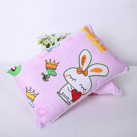 30x50cm Children's Pillow Cartoon Style All Seasons Universal Pure Cotton Pillow Case Soft Breathable Students Single Pillow