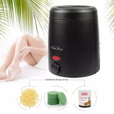 Electric Wax Heater Hot Wax Machine Paraffin Pot Warmer Hair Removal Waxing Machine Wax-melt Epilator Quick Heater