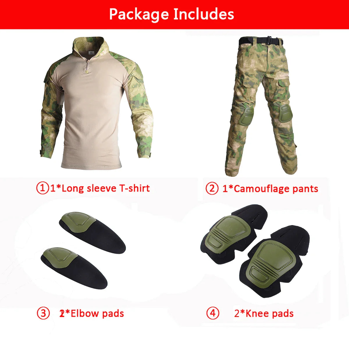 Tactical Military Uniform Airsoft Clothes Suits Training Suit Camouflage Hunting Shirts Pants Paintball Sets Military Pant Men