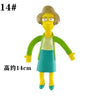 NJ Croce The Simpsonas Figure Bendable Doll Ornaments Accessories Fantasy Figurines Children Present