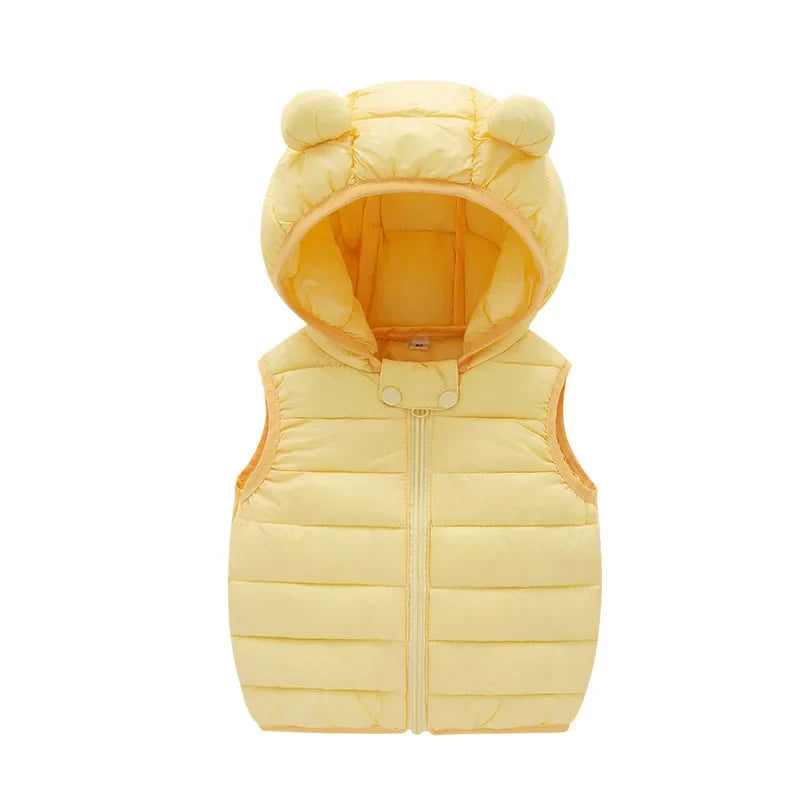 Better versatile Winter jacket boys and girls sweet cartoon print hooded warm coat 0-7 year old Bebe fashion children's clothing