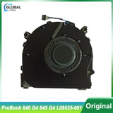 Original CPU Cooler Fan for HP ProBook 640 G4 645 G4 Laptop CPU Cooling Radiator laptop repair component Replacement L09535-001